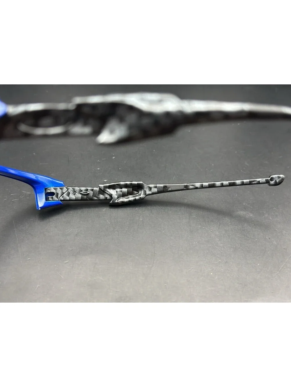 Oakley Flak Jacket Team Blue/Carbon Fiber Frame